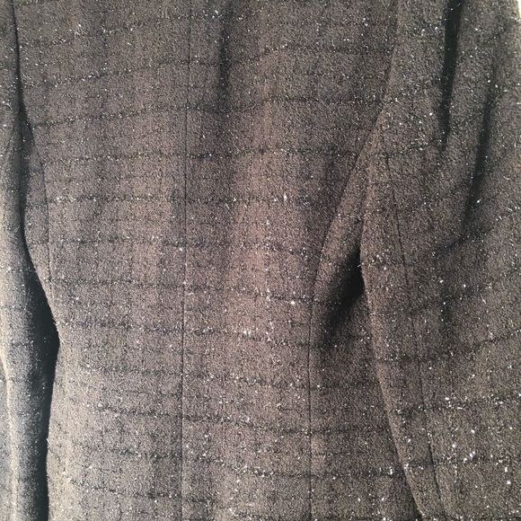 Kasper Vintage Sparkly Grid Pattern Formal Suit - Picture 10 of 16